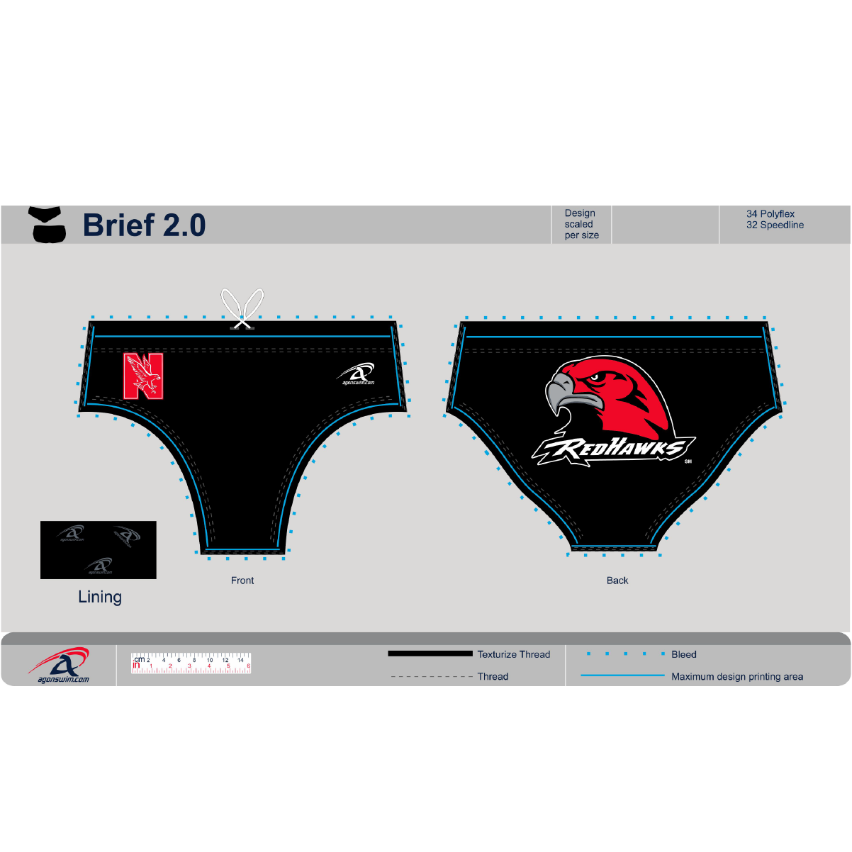 NCHS WATER POLO Brief Suit 23 Aquatics LLC Swim Gear For Champions nchs-water-polo-brief-suit-23-aquatics-llc-swim-gear-for-champions