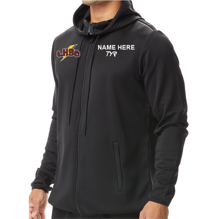 TYR Men's Alliance Podium Full Zip Hoodie